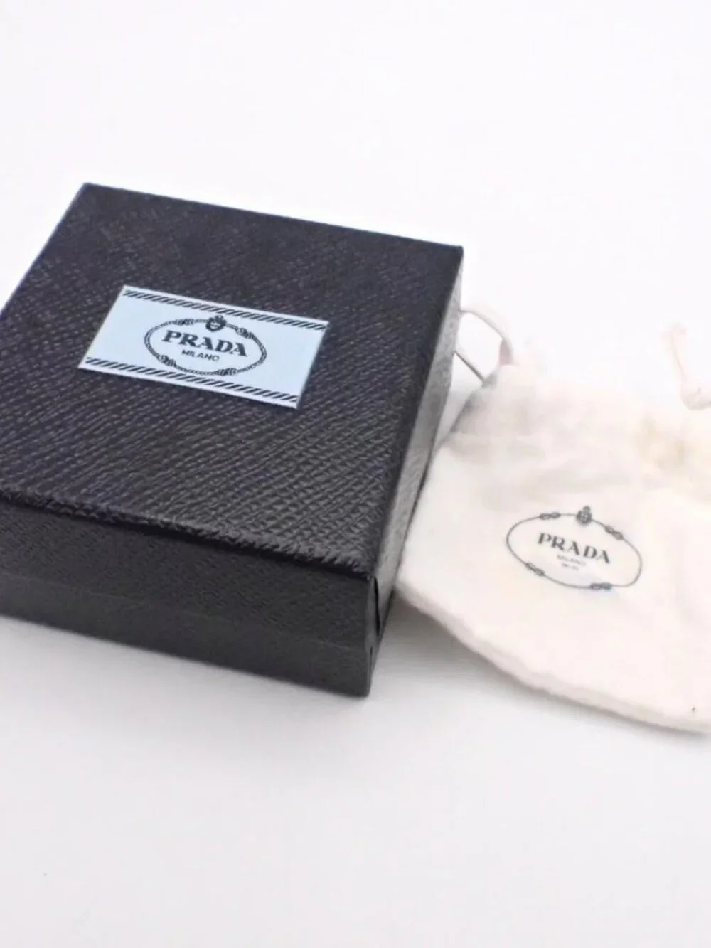 Prada Clip-On Earrings with Dustbag & Box - Picture 4 of 4